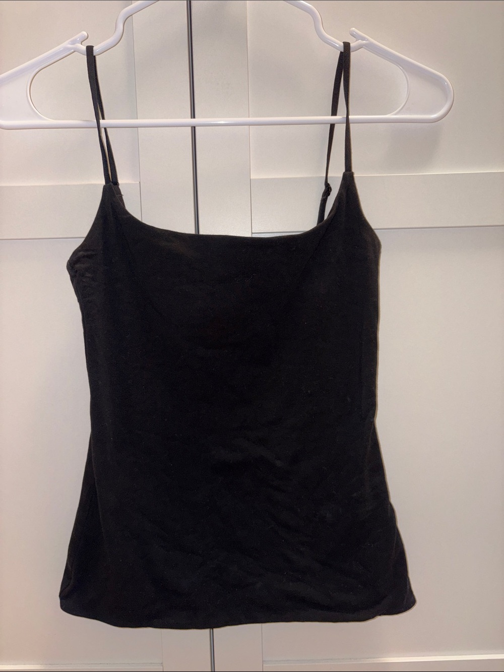 Aritzia Black Spaghetti Strap Tank Top - Women